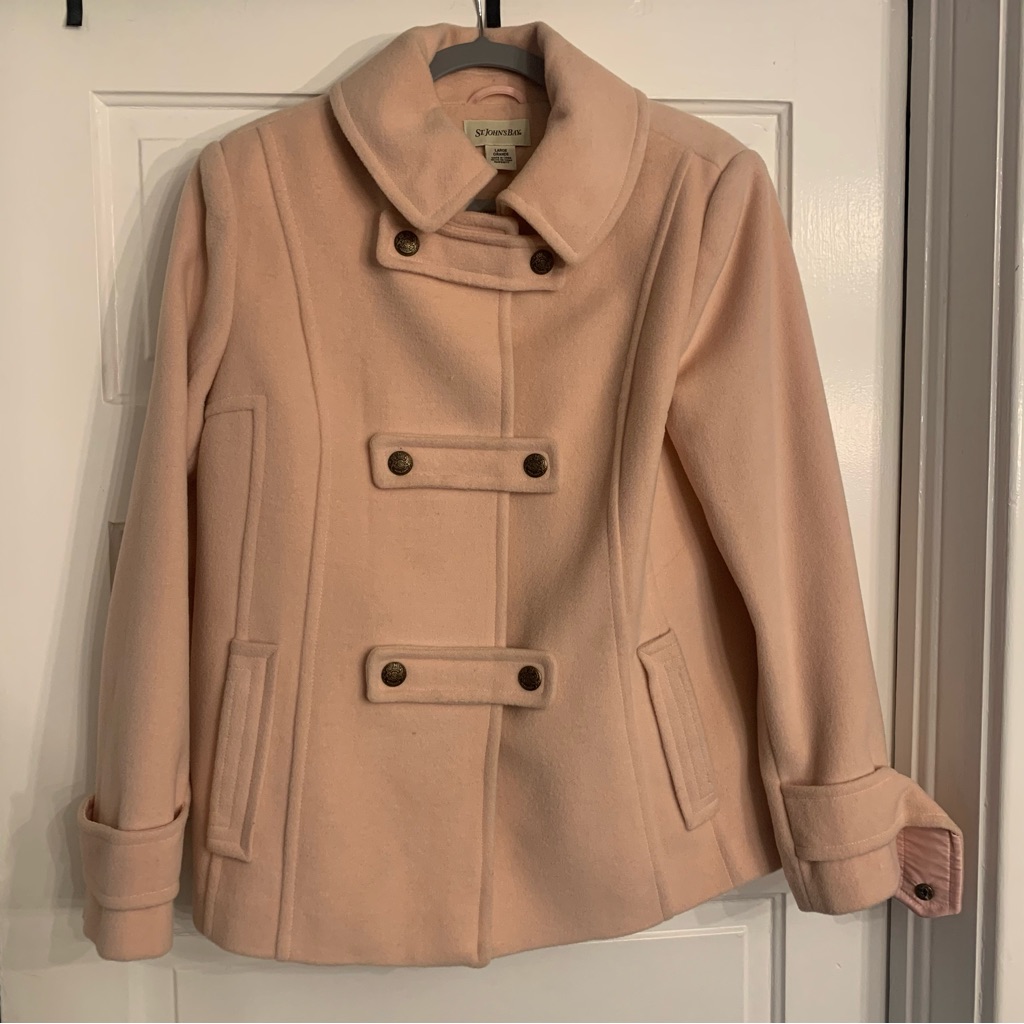 Button Up Peacoat